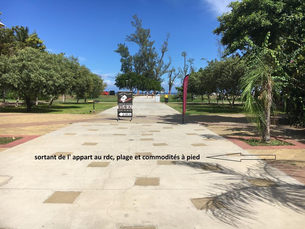 A Pied Dans L Eau Ecolo 97434 Apartment L'Ermitage-Les-Bains Ngoại thất bức ảnh