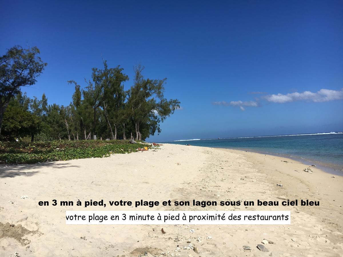 A Pied Dans L Eau Ecolo 97434 Apartment L'Ermitage-Les-Bains Ngoại thất bức ảnh